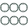 6Pcs Differential Gasket for RC Crawler Car Parts for ARRMA 1/5 8S Kraton 1:5 8S Outcast Accessories view 1