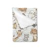 HawSkgFub Safari Jungle African Animal Baby Blanket Boy Girl Shower Gift, Elephant Giraffe Lion Flannel Fleece Nursery Bed Receiving Swaddle, Soft Lightweight Newborn Toddler Infant Crib Bedding 30x40 view 1