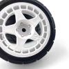 4PCS 12mm 65mm Rubber Tires Wheel Rim for 1/10 RC Rally Car HPI Tamiya LC Racing HPI Kyosho WRC Claw 43 Ken Block Fiesta Fifteen52 XV01 TT02 view 4