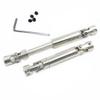 GatherTOOL 1Pc Universal Transmission Shaft High Hardness Telescopic Cardan Shaft Iron Driving Shaft for RC 1/10 Models SCX10 AXIAL Crawler (Color : 40-55mm 4-4) view 1