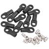 GatherTOOL 12Pcs Pull Right Hand Ball Joint Metric Threaded Rod End Kit Compact RC Parts Accessory for Remote Control Crawler Car view 1