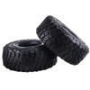 4PCS 120MM 2.2" Rubber Rocks Tyres/Wheel Tires for 1:10 RC Rock Crawler Axial SCX10 90047 D90 D110 TF2 Traxxas TRX-4 view 2