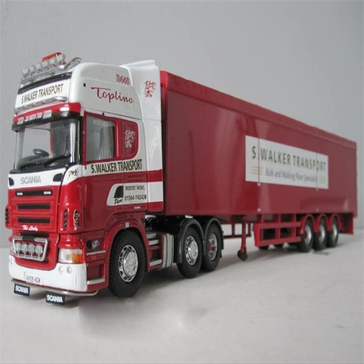 Corgi for Scania for Topline Moving Floor S. Walker Transport, Beoley, Nr. Redditch Ltd Edition 1/50 DIECAST Truck Pre-Built Model