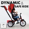 Bentley Trike - All Terrain Toddler Bike 6-in-1, Officially Licensed & Designed by Bentley Motors UK; Baby to Big Kid Tricycle is a Compelling Statement of Performance & Luxury, Dragon Red (6m-5y+) view 2