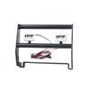 MUHIKRT Front Bumper with LED Lights for TRX4 Blazer Bronco 1/10th RC Crawler Car Accessories (Black Blazer) view 1