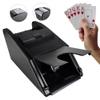 YIYIBYUS Automatic Electronic Card Shuffler, 2 Decks Poker Cards Shuffling Machine Dealing Dispenser for Bridge Cards, Paper Cards, and Plastic Cards view 2