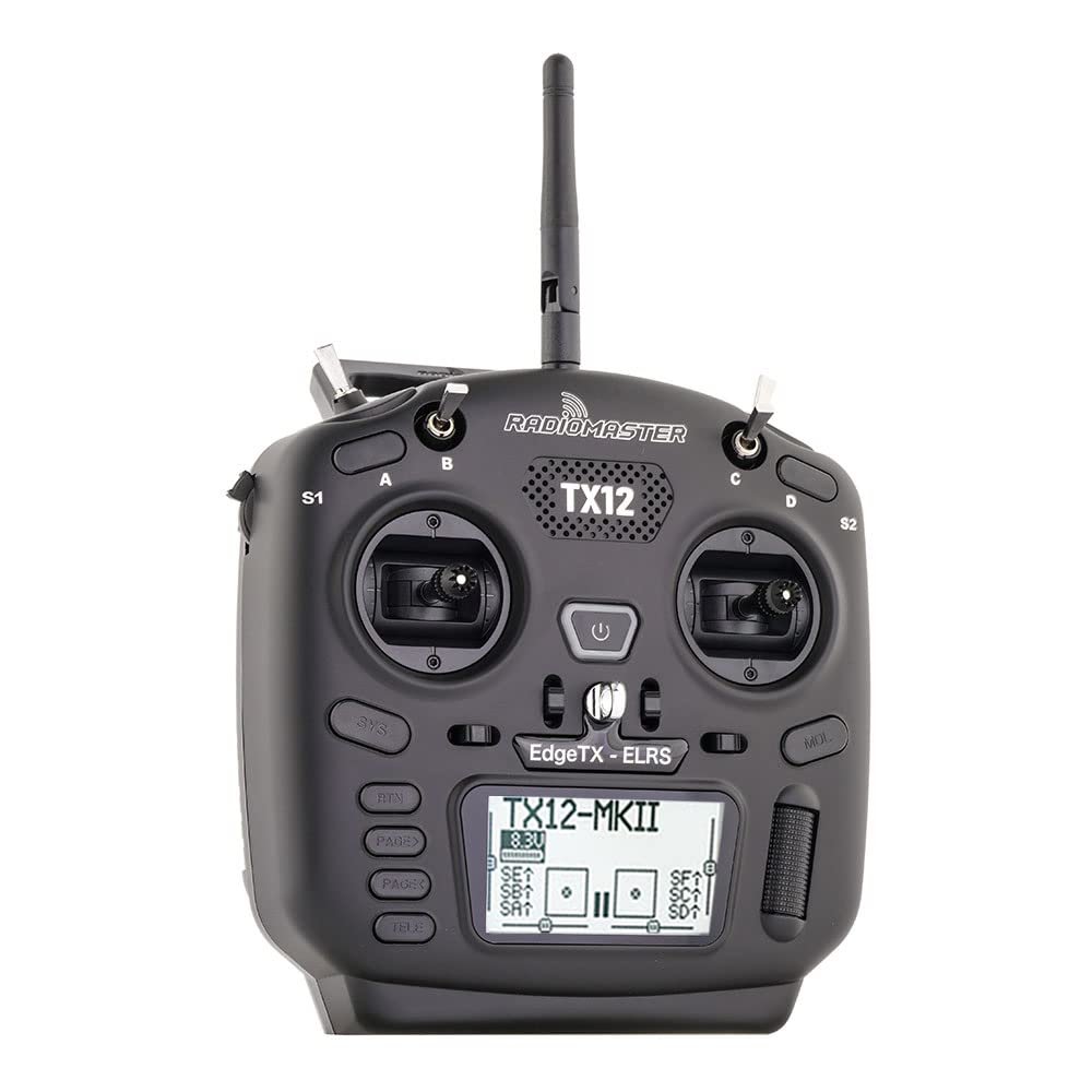 New RadioMaster TX12 MKII ELRS EdgeTX Multi-Module TX V2 Mode 2ELRS