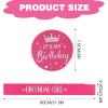 Grevosea Birthday Girl Decorations - Set Includes Girl Sash & Its My Birthday Badge for Kids Parties view 3