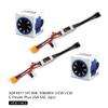 Electric Ducted Fan XDF3011 M1306-8000KV CCW+CW+2pcs E-Power Plus 25A ESC for RC Jets (XF3011ACE) view 2