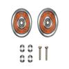 JR 40th Anniversary HG 19mm Aluminum Ball-Race Rollers (Ringless) / Tamiya / 95643 view 1