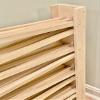 Deluxe, Authentic Wood Double Marble Run. Excessively Designed, Amish Built. About 25 x 25, 8 Levels of Twin Tracks  Taller, Longer, More Tracks, More Fun. 30 Free Marbles. view 4