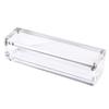 1 Piece Dice Display Box Acrylic Dice Display Case Acrylic Dice Storage Box Magnetic Dice Box for Game Dice, Transparent view 1