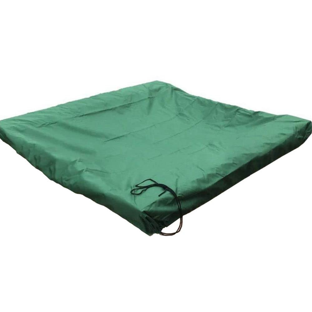 Sandbox Cover Square with Drawstring, Oxford Cloth Sandbox Canopy Watertight Sandpit Pool Cover Sandbox Protection Cover for Sandpit Toys Swimming Pool and Furniture (47*47inch)