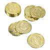 amscan Gold Coins Plastic High Count Favor - 1.37" | Gold | Pack of 100 view 1