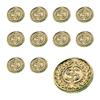 amscan Gold Coins Plastic High Count Favor - 1.37" | Gold | Pack of 100 view 2