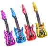 4 Pcs Inflatable Guitar Aluminum Foil Balloons, Party Mylar Balloon Rock Guitar for Music Theme Birthday Wedding Party Decoration Accessories Party Supplies view 3