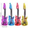 4 Pcs Inflatable Guitar Aluminum Foil Balloons, Party Mylar Balloon Rock Guitar for Music Theme Birthday Wedding Party Decoration Accessories Party Supplies view 4