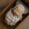 Quepiem 50cm Plastic Doll Baby Model, Lifelike Photography Posing Simulation Articulated Jointed Imitate Simulation Training Toy with Suitcase view 4