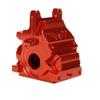 XBERSTAR Aluminum Diff Gearbox Case for Kraton/Typhon/Talion/Limitless AR310427 AR310854 (RED) view 1