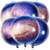 18 Pieces, Galaxy Balloons and Globe Balloons - 22 Inch Earth Balloons for Travel Party Decorations | Back To School Decorations | Space Balloons for Galaxy Party Decorations | Classroom Decorations view 2