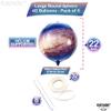 18 Pieces, Galaxy Balloons and Globe Balloons - 22 Inch Earth Balloons for Travel Party Decorations | Back To School Decorations | Space Balloons for Galaxy Party Decorations | Classroom Decorations view 4