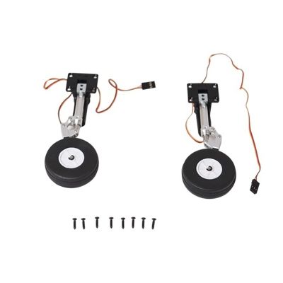 DKNTZO FMS Avanti V3 70mm Main Kneel-Type Shock Absorbing Landing Gear for RC Airplane Enthusiasts/Hobbyists
