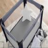 American Baby Company 2 Pack 100% Natural Cotton Fitted Pack and Play Sheets 39" x 27" - Soft & Breathable Pack N Play Sheets for Playard & Mini Crib Mattress, Gray Star and Gray, for Boys & Girls view 3