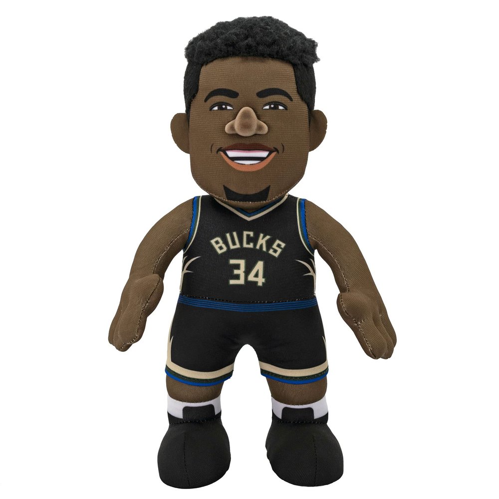 Bleacher Creatures Milwaukee Bucks Giannis Antetokoumpo 10" Plush Figure - A Superstar for Play Or Display