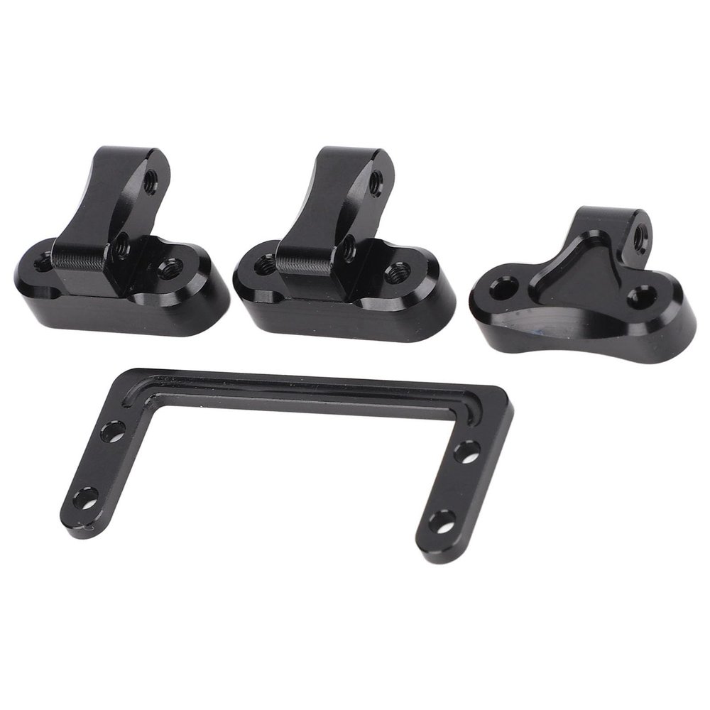 VGEBY RC Servo Bracket, Servo Mount Aluminum Alloy Replacement Beam Servo Mount for 1/10 RC Cars RC Accessories 78Mm