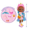 BFF by Cry Babies Jassy Fashion Doll with 9+ Surprises Including Outfit and Accessories for Fashion Toy, Girls and Boys Ages 4 and Up, 7.8 Inch Doll, Multicolor view 4