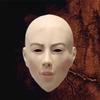 3pcs Creepy Full Head Mask Halloween Latex Female Mask Bald Latex Photo Booth Costume Prop Halloween Horror Old Lady Trick or Treat Make up Party Supplies view 3