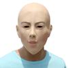 3pcs Creepy Full Head Mask Halloween Latex Female Mask Bald Latex Photo Booth Costume Prop Halloween Horror Old Lady Trick or Treat Make up Party Supplies view 4