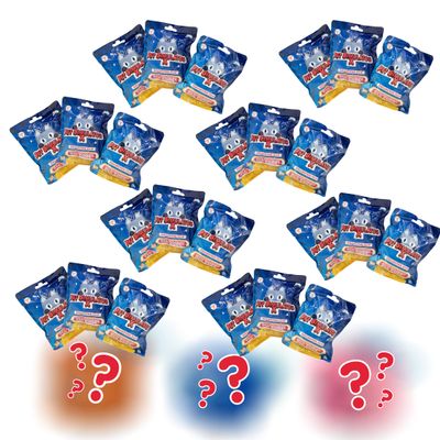 PET Simulator X - Mystery Pet Minifigure Toys with Collector Clip - Blind Bags 24 Pack Box and Chance of DLC Code - Surprise Collectable