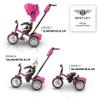 Bentley Trike, All Terrain Toddler Bike 6-in-1, Officially Licensed & Designed by Bentley Motors UK; Baby to Big Kid Tricycle is a Compelling Statement of Performance & Luxury, Fuschia Pink (6m-5y+) view 4