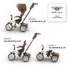Bentley Kids Trike, Toddler Bike 6-in-1, Officially Licensed & Designed by Bentley Motors UK; This Baby to Big Kid Tricycle is a Compelling Statement of Performance and Luxury, White Satin (6m-5y+) view 4