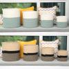 with Handle Cotton Rope Laundry Basket Woven Storage Basket Nursery Decor Laundry Hamper Toy Storage Organiser Large Blanket Basket for Diaper Blanket Toy Towel Laundry Basket Home Decor view 2