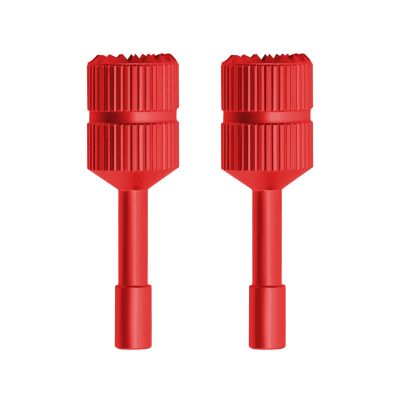 1 Pairs Aluminum Extende Control RC/RC2 Sticks for DJI Mini 3/Mini 3 Pro/Mini 4 Pro/Mini 5 Pro/Mavic 4 pro/Mavic 3/3 Pro/Mavic 3 Cine/3 Pro Cine/Mavic 3 Classic/Air 3/3S/Neo/Flip/Air 2S Accessories(Red)