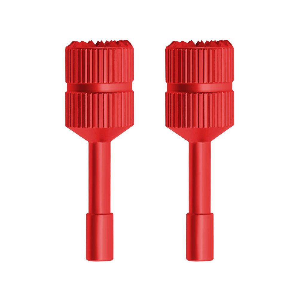 1 Pairs Aluminum Extende Control RC/RC2 Sticks for DJI Mini 3/Mini 3 Pro/Mini 4 Pro/Mini 5 Pro/Mavic 4 pro/Mavic 3/3 Pro/Mavic 3 Cine/3 Pro Cine/Mavic 3 Classic/Air 3/3S/Neo/Flip/Air 2S Accessories(Red)