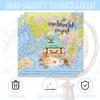 41pcs Adventure World Awaits Map Party Supplies ,include 20 Dessert Plates, 20 Napkin and 1pcs Tablecloth, Adventure World Awaits Map Party Set Used for The Adventure Begin Birthday Party Decoration view 4