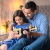 Kids Toy Guitar 6 String,17 inch Guitar Baby Kids Cute Rhyme Developmental Musical Instrument Educational Toy for Toddlers view 3