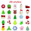 Anditoy 100 PCS Christmas Mochi Squishy Toys Squishies Christmas Toys for Kids Girls Boys Toddlers Christmas Party Favors Stocking Stuffers Gifts view 2