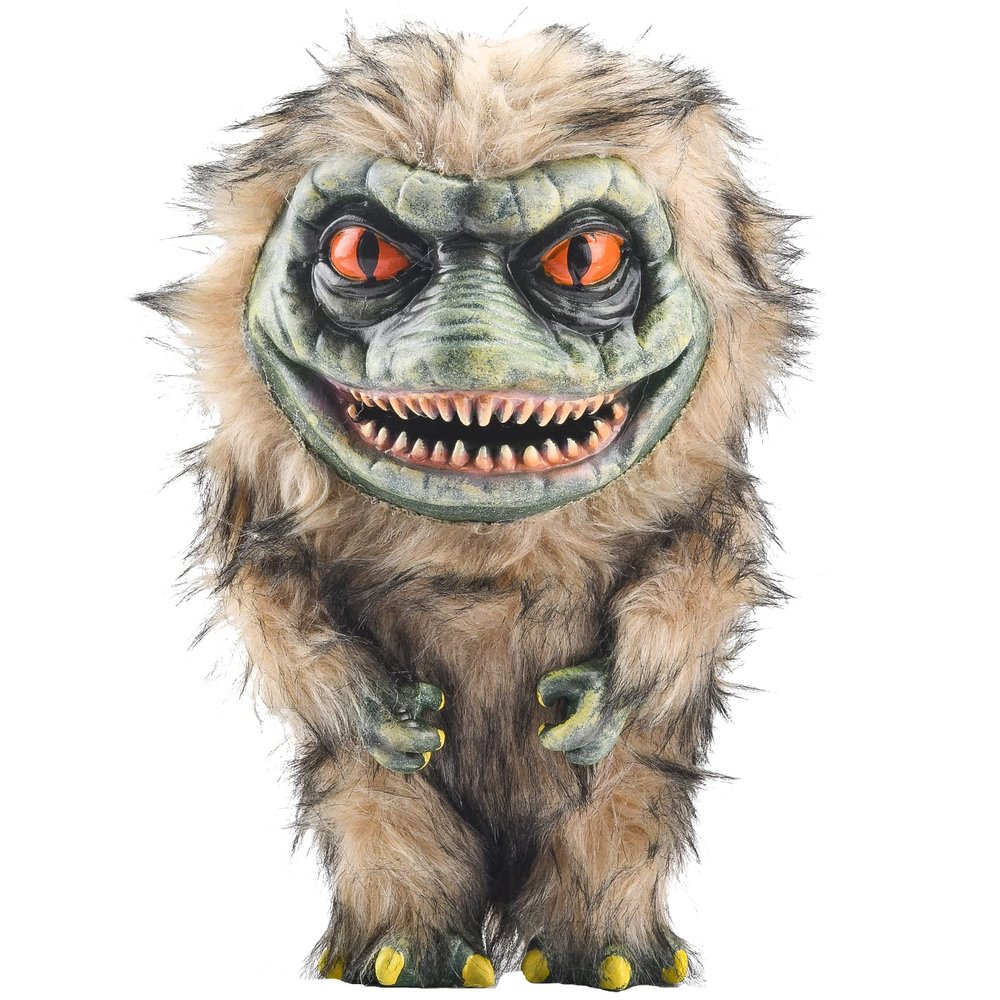 Alien Monster Prop Doll, Creepy Plush Doll Movie Stuffed Toy, Green Funny Ugly Space Crite Horror Gifts for Adult Collector on Halloween Birthday