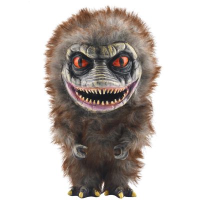 Alien Monster Prop Doll, Creepy Plush Doll Movie Stuffed Toy,Brown Funny Ugly Space Crite Horror Gifts for Adult Collector on Halloween Birthday