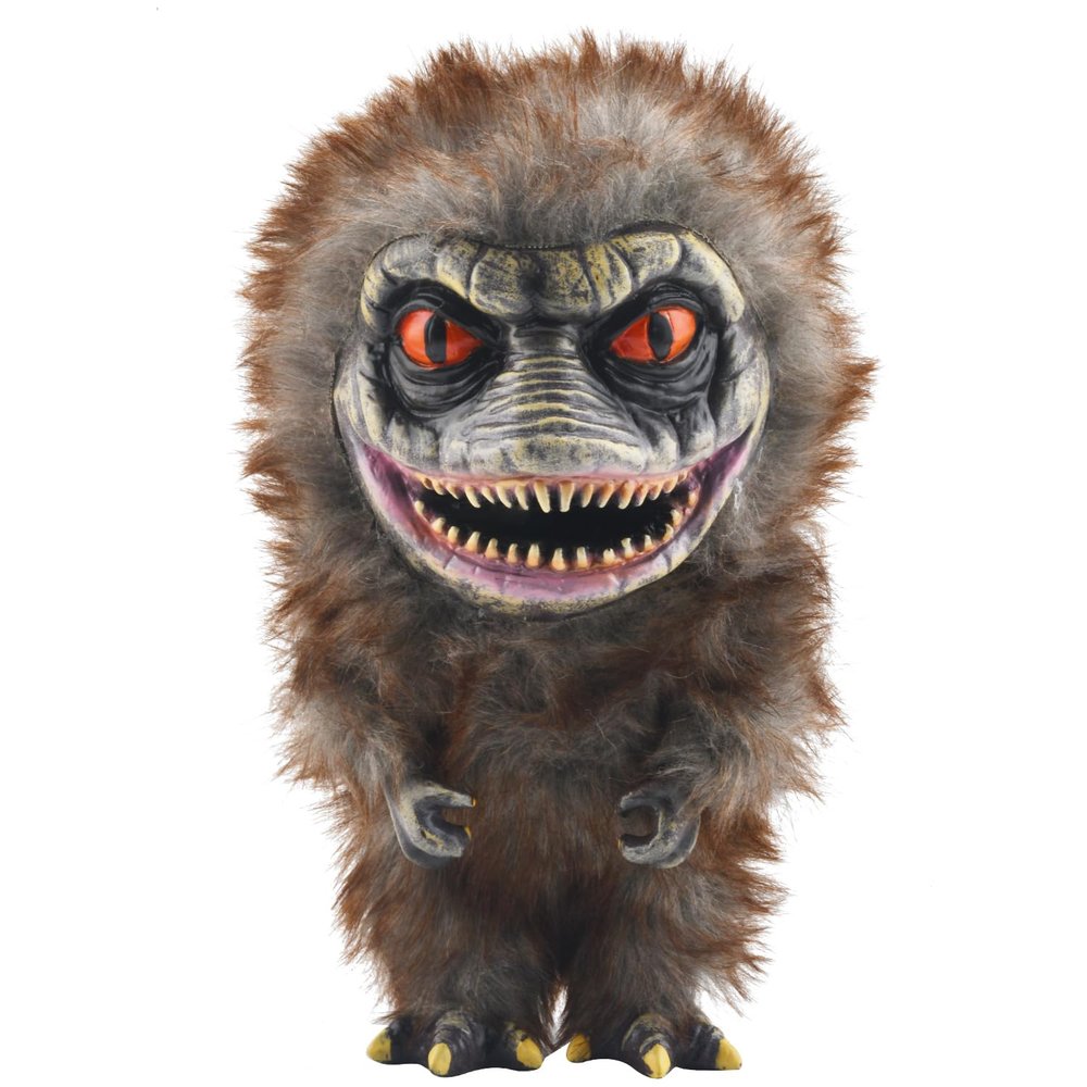 Alien Monster Prop Doll, Creepy Plush Doll Movie Stuffed Toy,Brown Funny Ugly Space Crite Horror Gifts for Adult Collector on Halloween Birthday