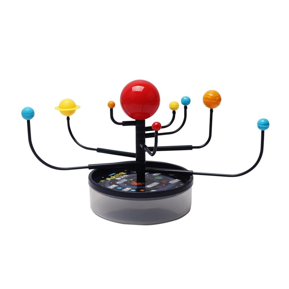 Baluue Solar System Model Kit with Nine Planets for Kids Educational Astronomical Science Project Toy Plastic Planetary Model for Stem Learning and Science Kits for Kids Ages 5-10