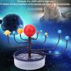 Baluue Solar System Model Kit with Nine Planets for Kids Educational Astronomical Science Project Toy Plastic Planetary Model for Stem Learning and Science Kits for Kids Ages 5-10 view 3