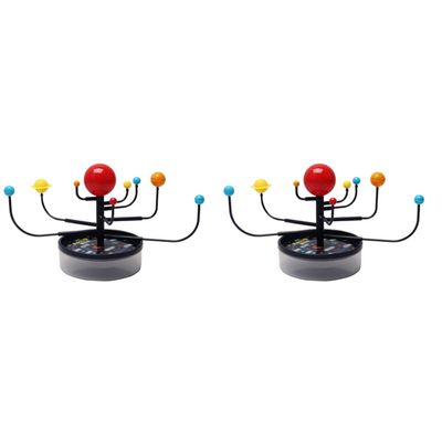 2 Sets Educational Solar System for Kids Interactive Planetary Model Toy Learning Tool