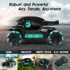 RC Tank That Shoots BBS, Nerf Tank Toy Kids Gift, RC-Remote-Control-Tank-Toy for 8 Year Old Boy Toys, Hand Controlled RC Car with Water Bullet, Nerf Robot Hand Remote Control Car for Boys Age 8-12 view 2