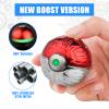 Luminous Fidget Spinner Toy Sphere Metal, Sensory Spinner Gyro Gadget, Finger Hand Desk Toy, Christmas Stocking Stuffer Gift for Boys Girls, Stress Anxiety Relief Keep Clam Focus for Kid Adult view 3