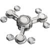 Fidget Spinner Toy for Kids Adults Metal Figette, Hand Finger Spinners Stocking Stuffers Gifts for Teen Boys, Cool Gadgets Quiet Office Roller Desk Toy Anxiety Stress Relief Tools Calm ADHD Autism view 1